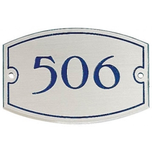 Alimünyum oda numarası 506