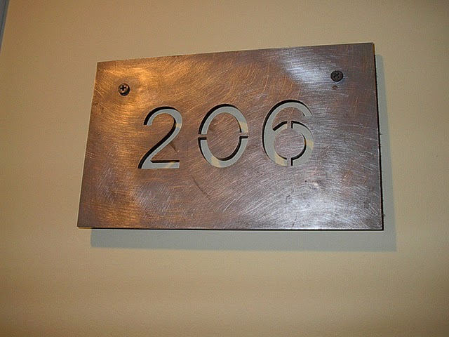 Otel kapı Numarası 206